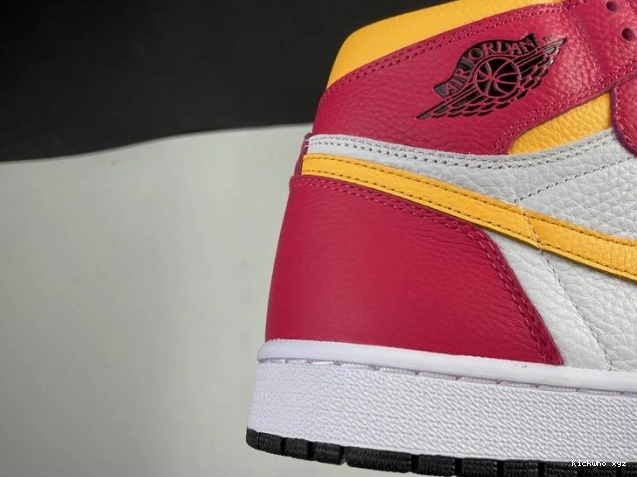 1 Fusion OGLight 555088-603 High Air Jordan Red 0804